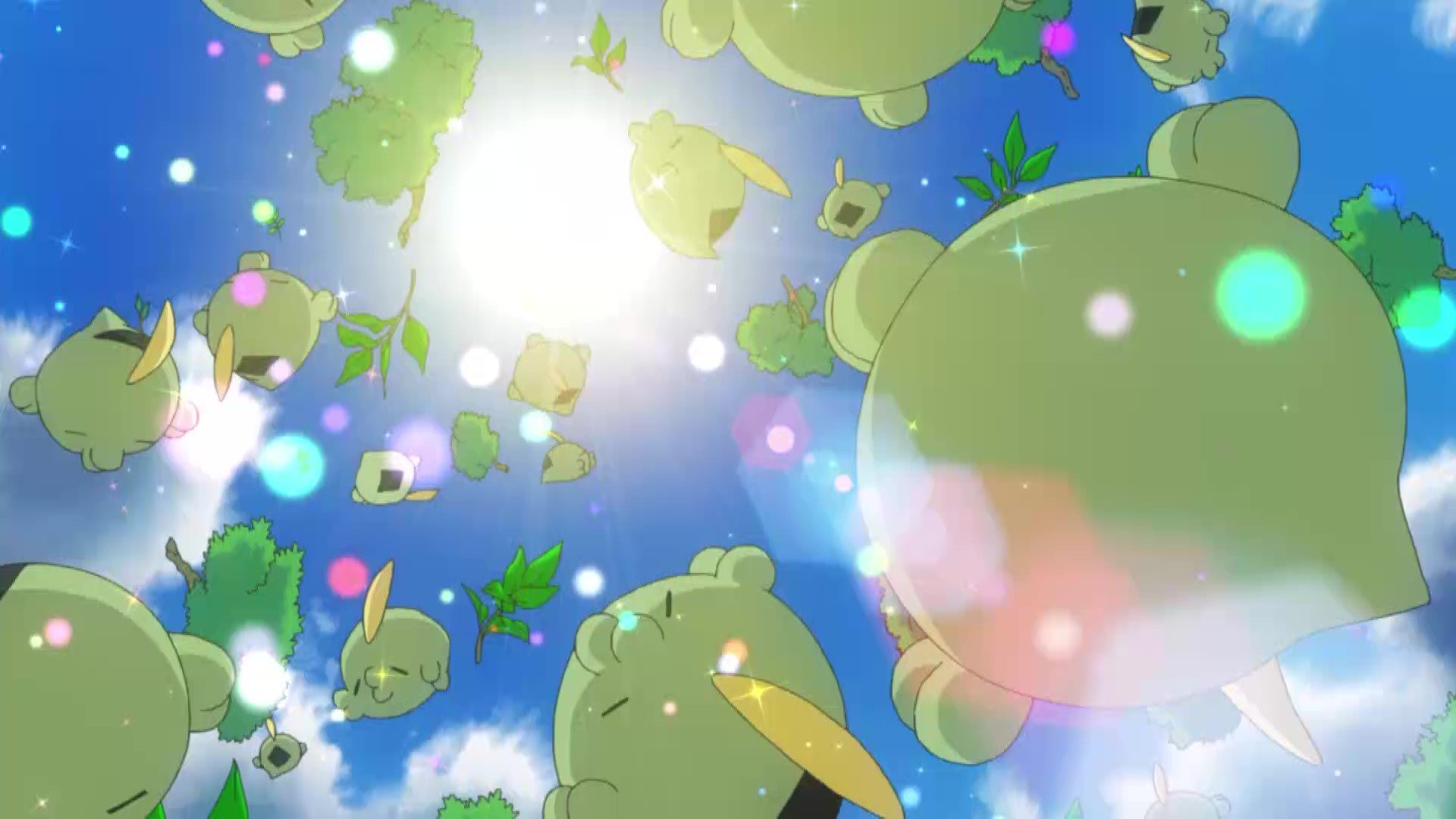 アニメ ポケットモンスター 公式 アニポケ 豆知識 ゴクリンの いえき ゴクリン のからだの大部分は胃袋 特性のひとつ ねんちゃく で 触ったものを強力にくっつけてしまいますが 一方で何でも溶かす いえき で解除することができます