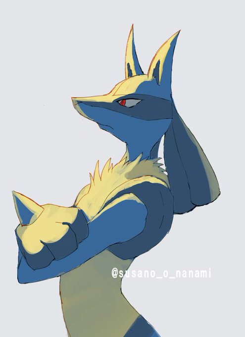 「lucario」のTwitter画像/イラスト(新着))