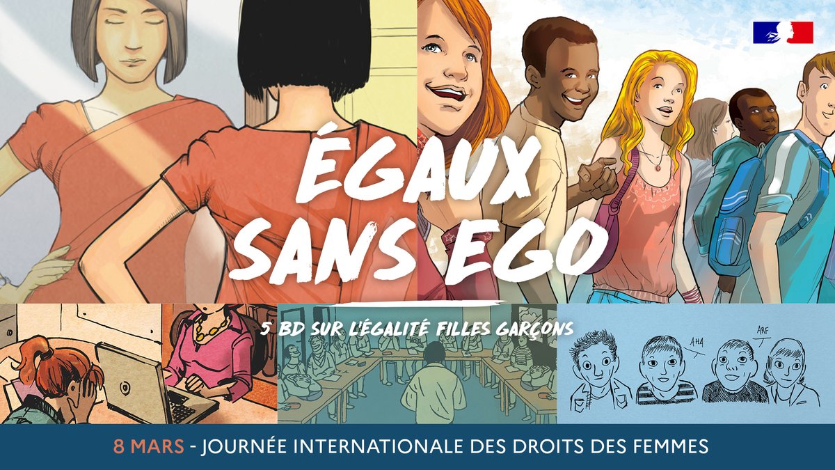 reseau_canope's tweet photo. ♀️ Pour sensibiliser les élèves à l'#EgalitéFillesGarçons à l'occasion de cette #journeedroitsdesfemmes du #8mars, @reseau_canope vous propose un parcours clé en main #Esidoc.
Des ressources originales à découvrir ici 👉https://t.co/KyPUZfpanP https://t.co/DkYZadnsnq