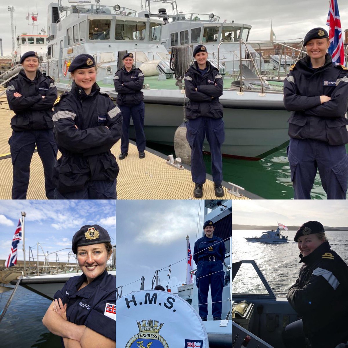 8 of 16 #CFS and #FPBS P2000 Captains. 👇Tap to expand 👇
#InternationalWomensDay
#ChooseToChallenge 
@HMSBlazer @HMSExploit @HMSExpress @HMSRaider @HMSSmiter @navy_women