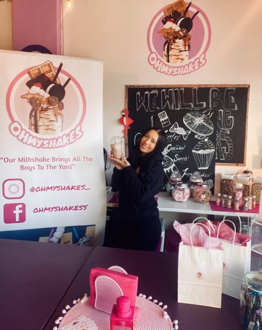 UniSouthWales's tweet photo. Milkshake business ‘OhMyShakes’, was started during the 2020 lockdown by USW student Skye Noman

Skye talks about her passion for fully-loaded shakes, and what it’s like being an entrepreneur alongside her studies for #InternationalWomensDay👇

https://t.co/WwLtKTehkj

#USWFamily https://t.co/1W4QsJ9Xkc
