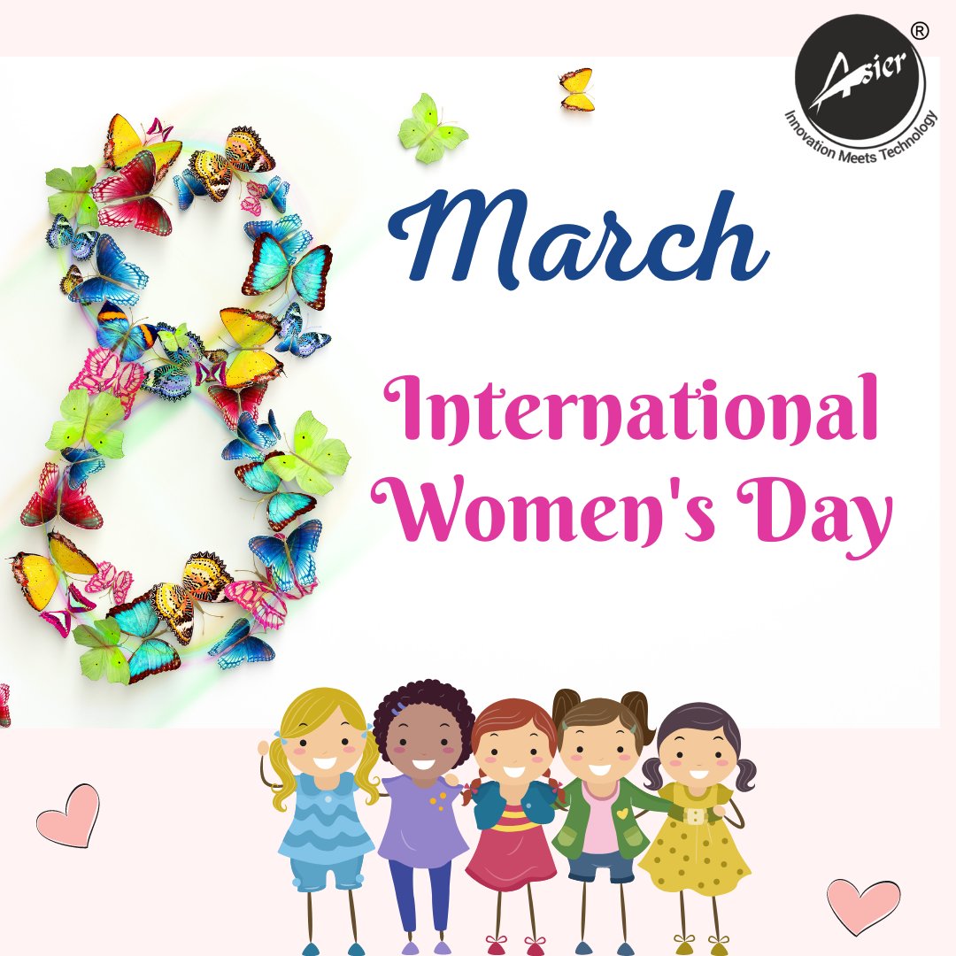 AsierSolutions's tweet photo. Girls with dreams become the women with vision!

Happy International Women's Day to all the strong, inspiring women around the world.

#WomensDay #WomensDay2021 #internationalwomensday2021 #IWD2021 #InternationalWomensDay #women #womenempowerment #womenleaders https://t.co/CbwsoVxZzc