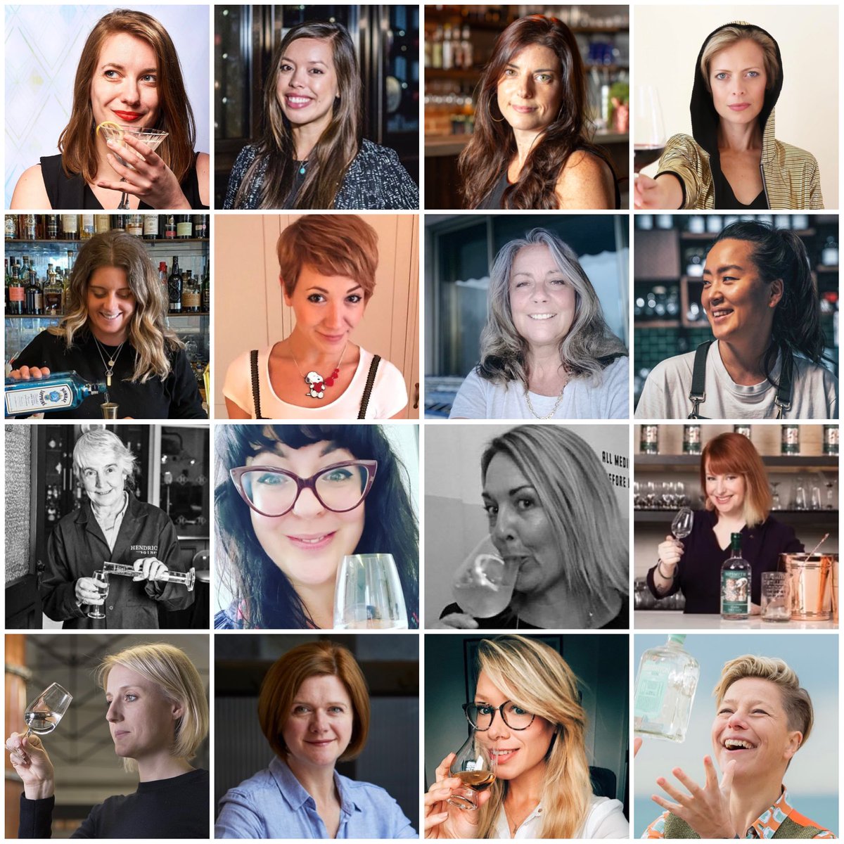 Just a handful of the wonderful women working in the drinks and hospitality business. Some are good friends, others I long to meet. All are inspirational. Happy International Women’s Day! #IWD2021 #choosetochallenge