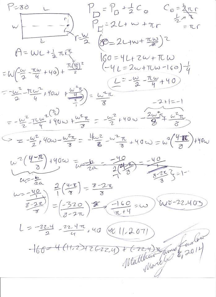 KenslowMatthew's tweet photo. 7 years ago, March 8, 2014.
Fun #Algebra and I'm not being sarcastic! Love it!
@orangecoast
#GoCoast #MathProblem #ILoveMath
#Mathematics #Math #MathIsFun #FunMath #bhfyp #btfyp #maths #algebra #WhiteBoardMath #mathproblems #mathematician #student #stem #mathsstudy #geometry https://t.co/6Xc75jF1DR