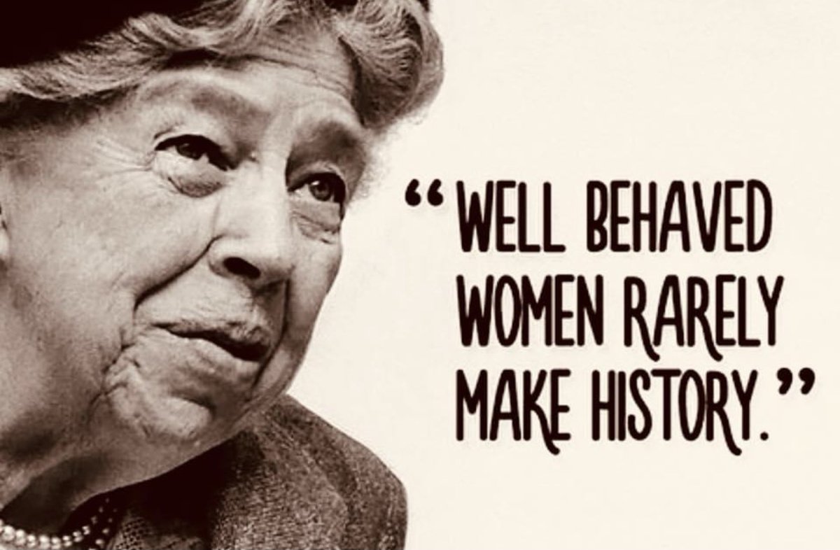 RoseEmpower's tweet photo. Here’s to all the ‘badly behaved’ women I know.....keep doing what your doing #internationalwomensday￼ https://t.co/rB8krrq2zM