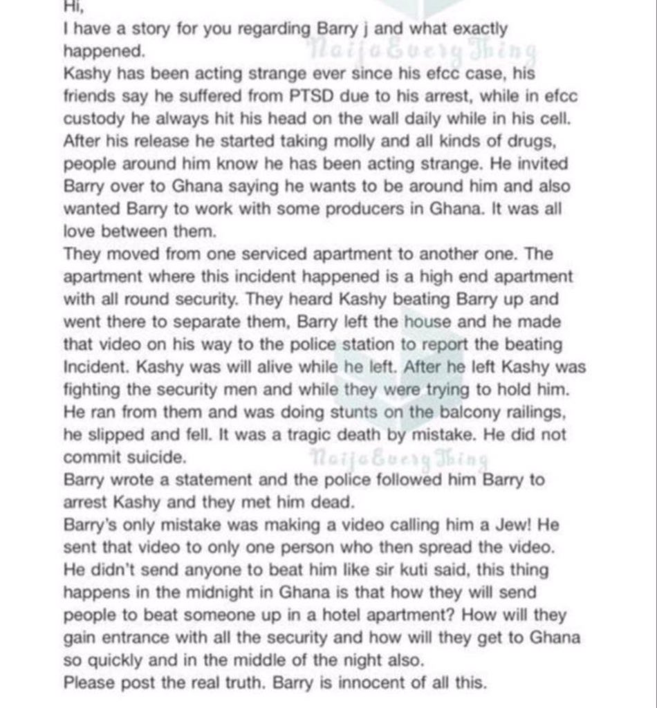 bxyxno's tweet image. Real Story shows Barry jhay is innocent!! #Barryjhay