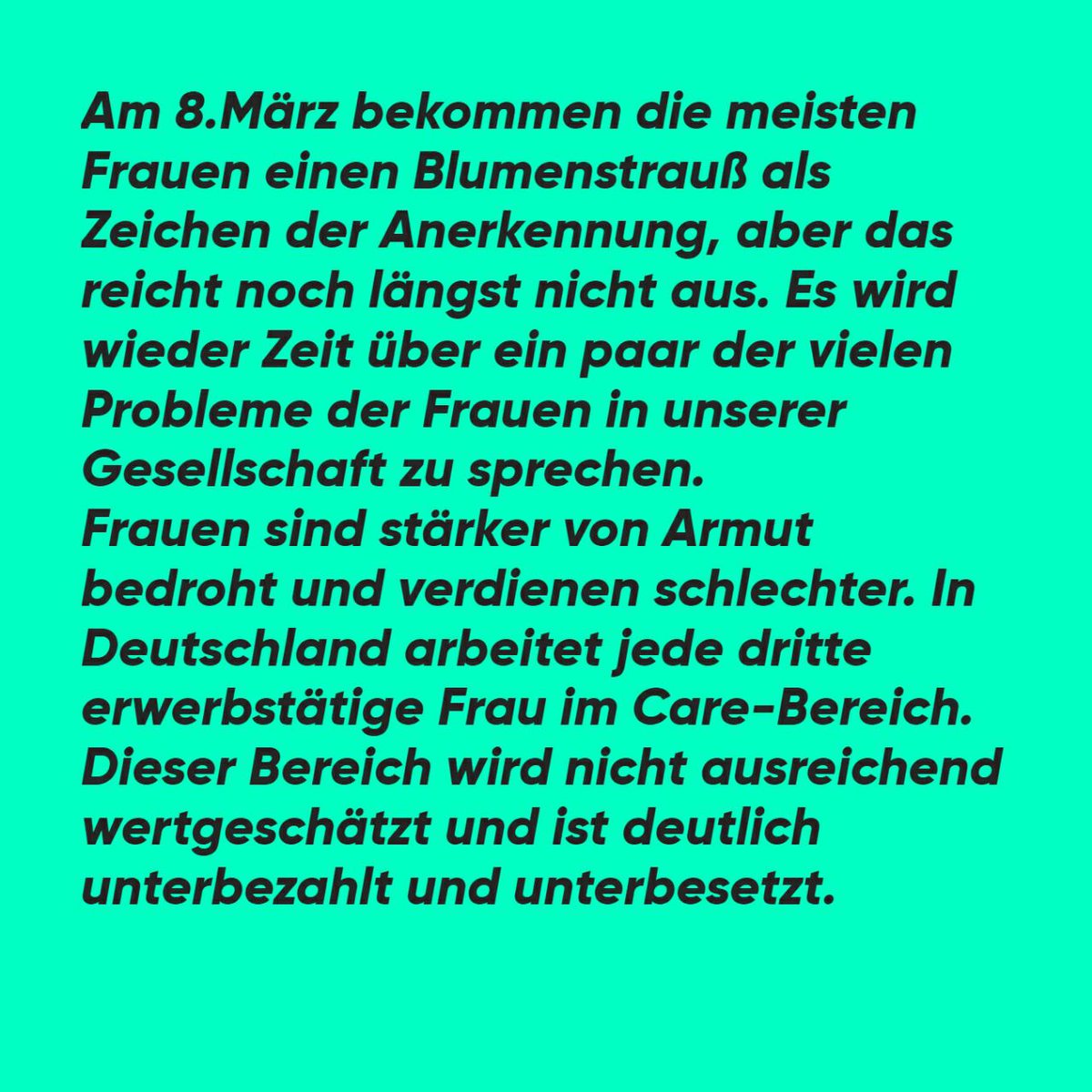 LinksjugendLSA's tweet photo. Solidarität mit dem Kampf der Frauen! https://t.co/LgpEmwmFri