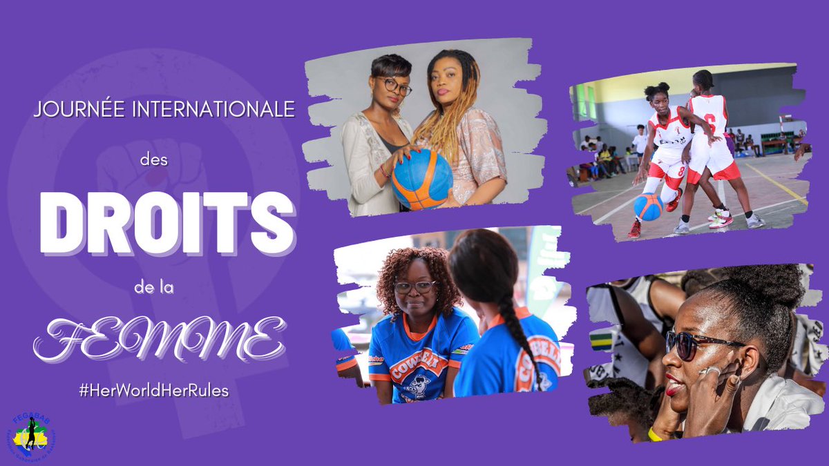 Fédération Gabonaise de Basket-ball (@fegabab) on Twitter photo Le basketball est une belle plateforme de promotion de l’égalité des sexes et d’autonomisation des femmes et des jeunes filles.
Le basketball connecte au Monde.
Le basketball donne des Elles!
<a href="/FIBA/">FIBA Basketball</a> <a href="/FrankNguema/">Frank Nguema</a>
#journeeinternationaledesdroitsdesfemmes
#herworldherrules Le basketball est une belle plateforme de promotion de l’égalité des sexes et d’autonomisation des femmes et des jeunes filles.
Le basketball connecte au Monde.
Le basketball donne des Elles!
<a href="/FIBA/">FIBA Basketball</a> <a href="/FrankNguema/">Frank Nguema</a>
#journeeinternationaledesdroitsdesfemmes
#herworldherrules