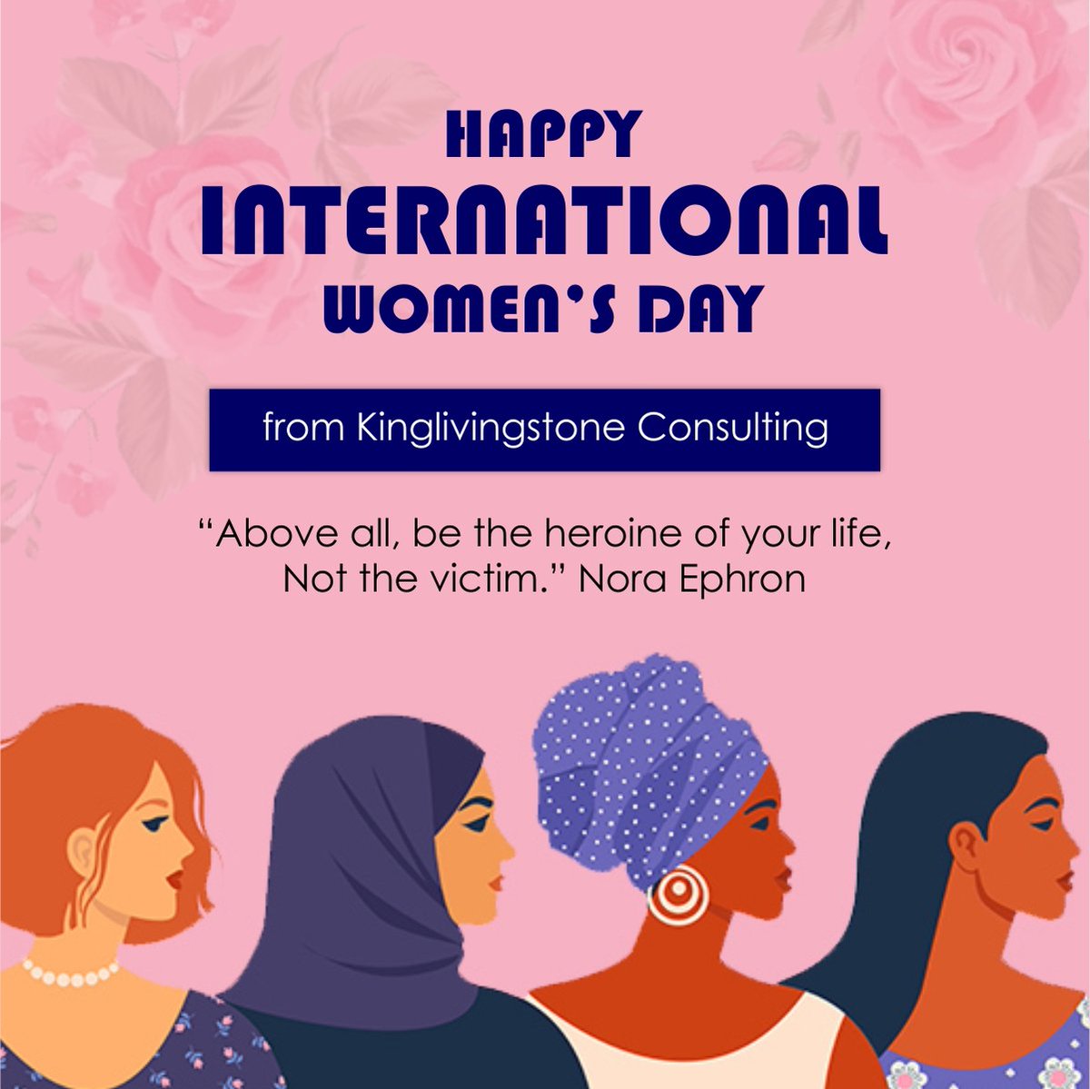 KLS_consult's tweet photo. 🥳 March 8th is a special day for celebrating and appreciating women across the globe. We wish a joyous International Women’s day to the special women in our lives, our communities, and the world at large.
-------
#klsconsult 
#ChooseToChallenge #IWD2021 #eachforequal https://t.co/p85KdSxYCI