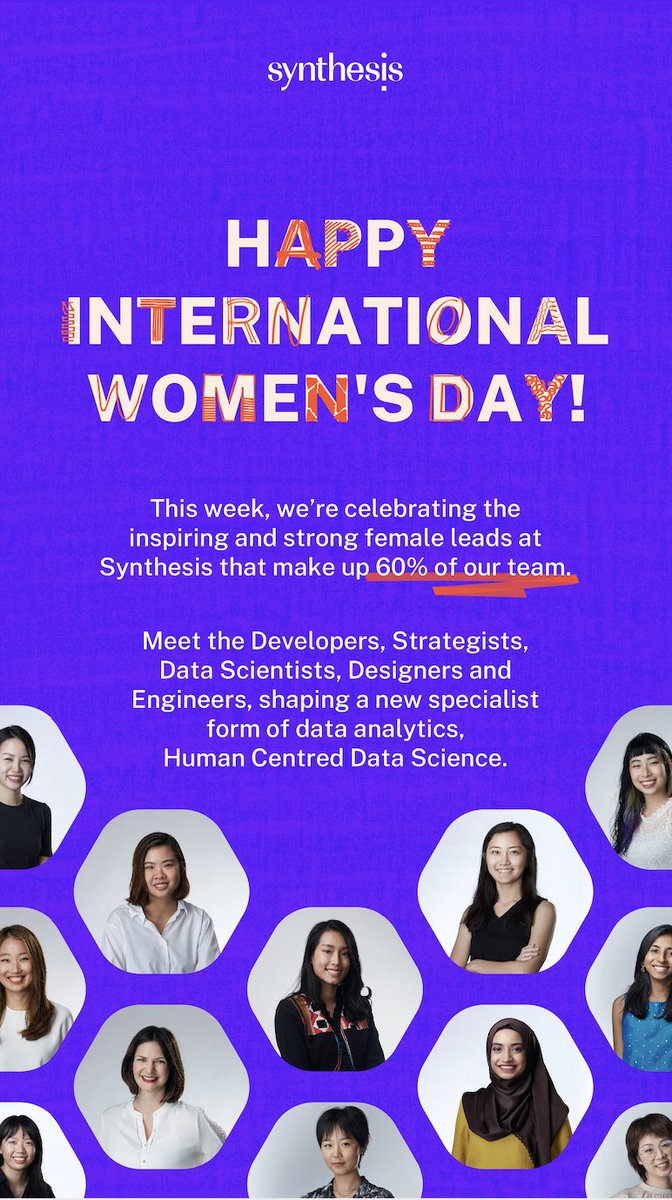 Gender data gaps are the failure to include the perspective of women.

“These silences are more urgent when big data is corrupted by big silences, where the ‘truths’ are only ever half truths at best” <a href="/CCriadoPerez/">Caroline Criado Perez</a> 

We're working on changing that  
instagram.com/stories/synthe… #IWD