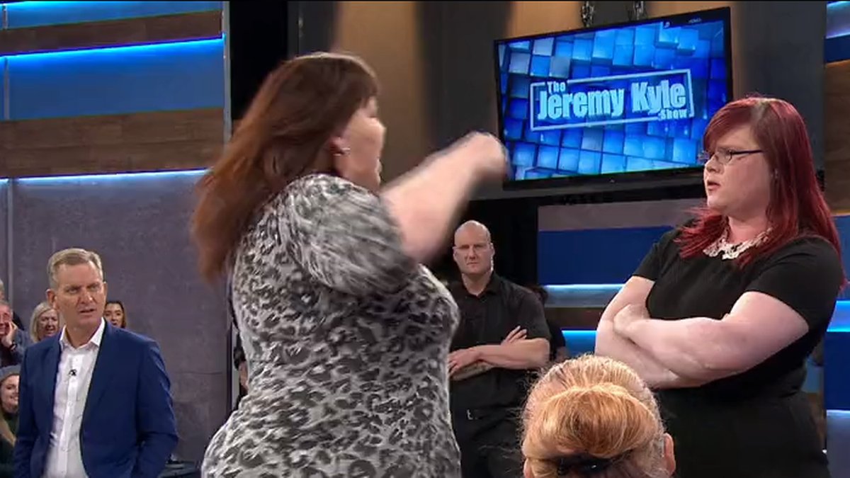 David39133380's tweet photo. I know let's get Jeremy Kyle back and have the Royal Family and H&amp;M on the show. We could also have the results of Harry's DNA test and Prince Andrew's lie detector results. I'm Sure it would be a real ding dong show. https://t.co/HFpgYGNJ8t