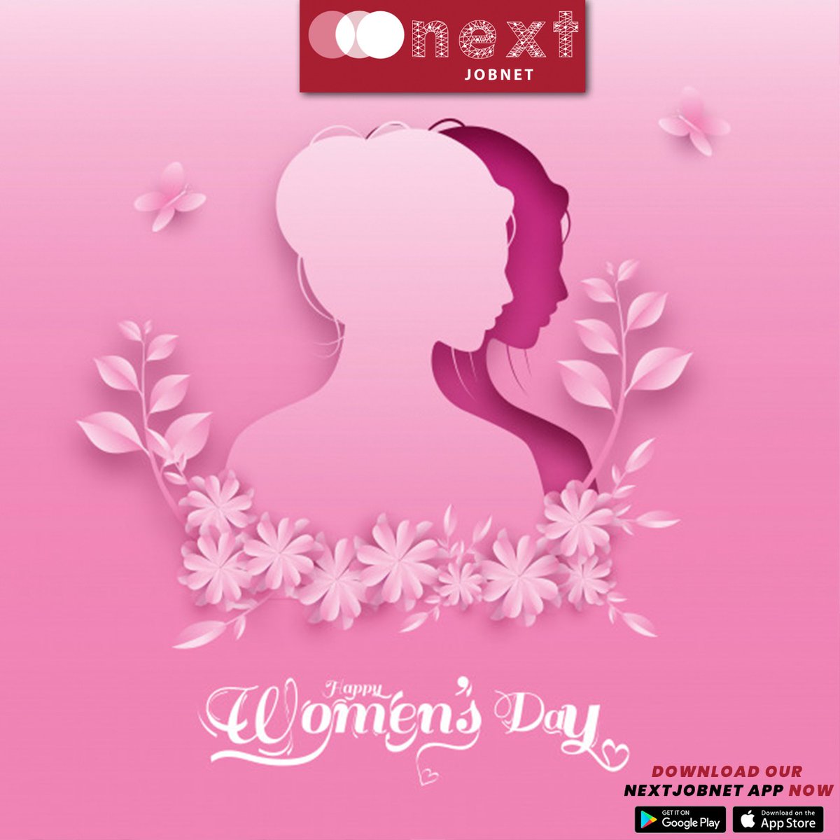 nextjobnet's tweet photo. Happy Women's Day 2021

Download NEXTJOBNET APP and apply in under two minutes:
Android: https://t.co/9f8yoBQP2s
IOS: https://t.co/RqwtqsZbJt

#internationalwomensday2021 #womensday  #easytosignup #jobsearch #signupandsearch #nextjobnet https://t.co/SarfpvIHhG