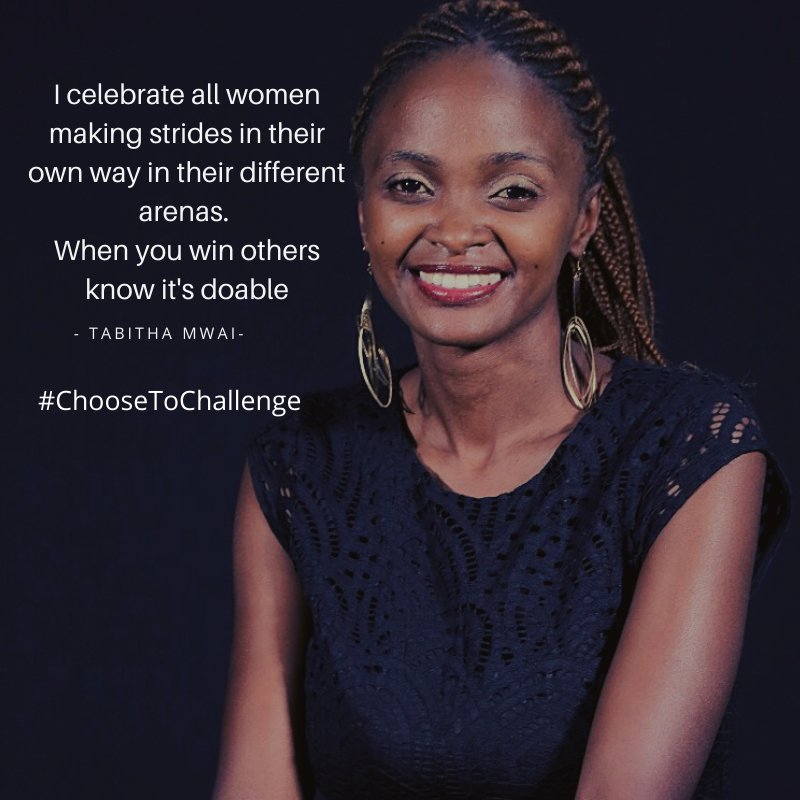 #iwd2020 
#InternationalWomensDay 
#ChooseToChallenge 
#ChooseToChallengeKE