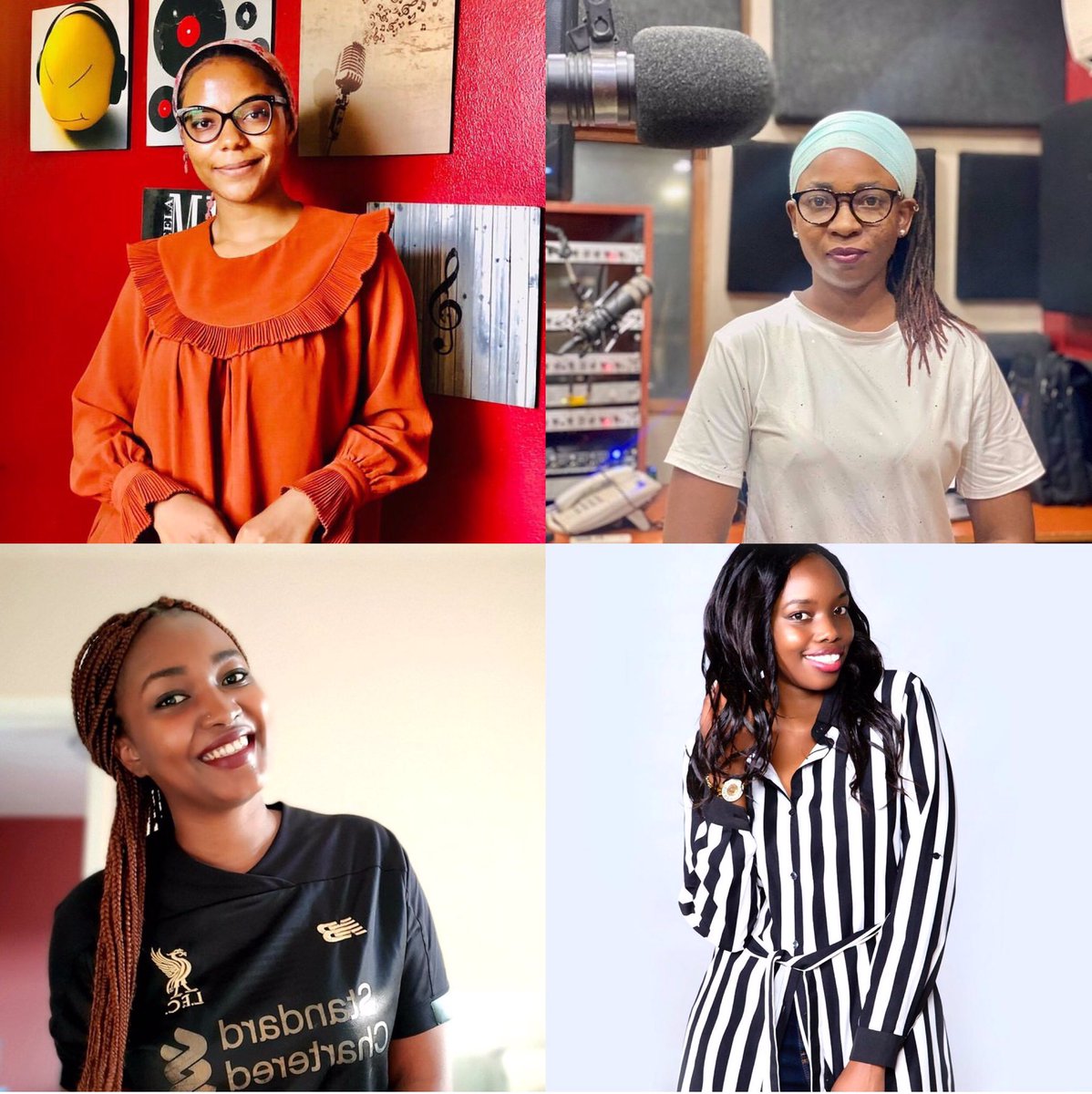 97fmRadiocity's tweet photo. Round of applause for the ladies that turn up the airwaves just for you on Kampala’s finest station, @PureBuxMuni, @TheSaldeejay, @esteri_ug and @CynthiaTumwine.

Happy #InternationalWomensDay

#RCWDC https://t.co/d6WbCke4HP