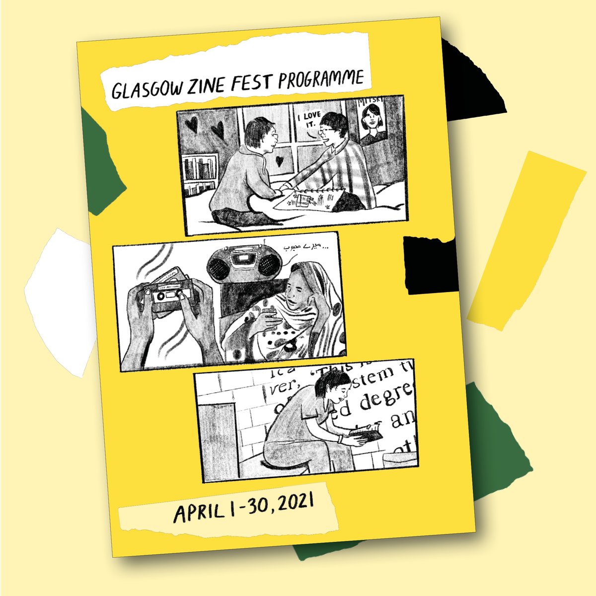 Glasgow Zine Library tweet media