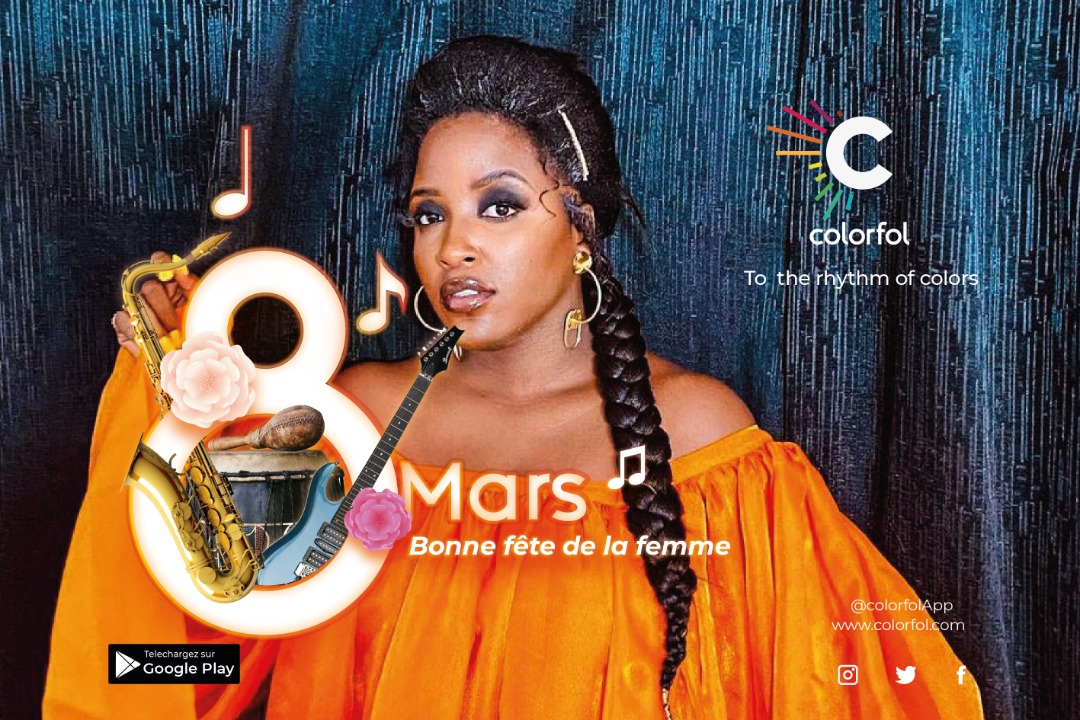 ColorfolApp's tweet photo. #ColorMorning 🎉
En ce jour où nous célébrons les femmes de par le monde. Nous souhaitons une bonne fête de la femme à tous nos mamans, sœurs, chanteuses, entrepreneuses, toutes autant que vous êtes. Nous vous aimons ❤️
#HappyWomenDay
#InternationalWomensDay
#Colorfol https://t.co/cQzOTV3TFT