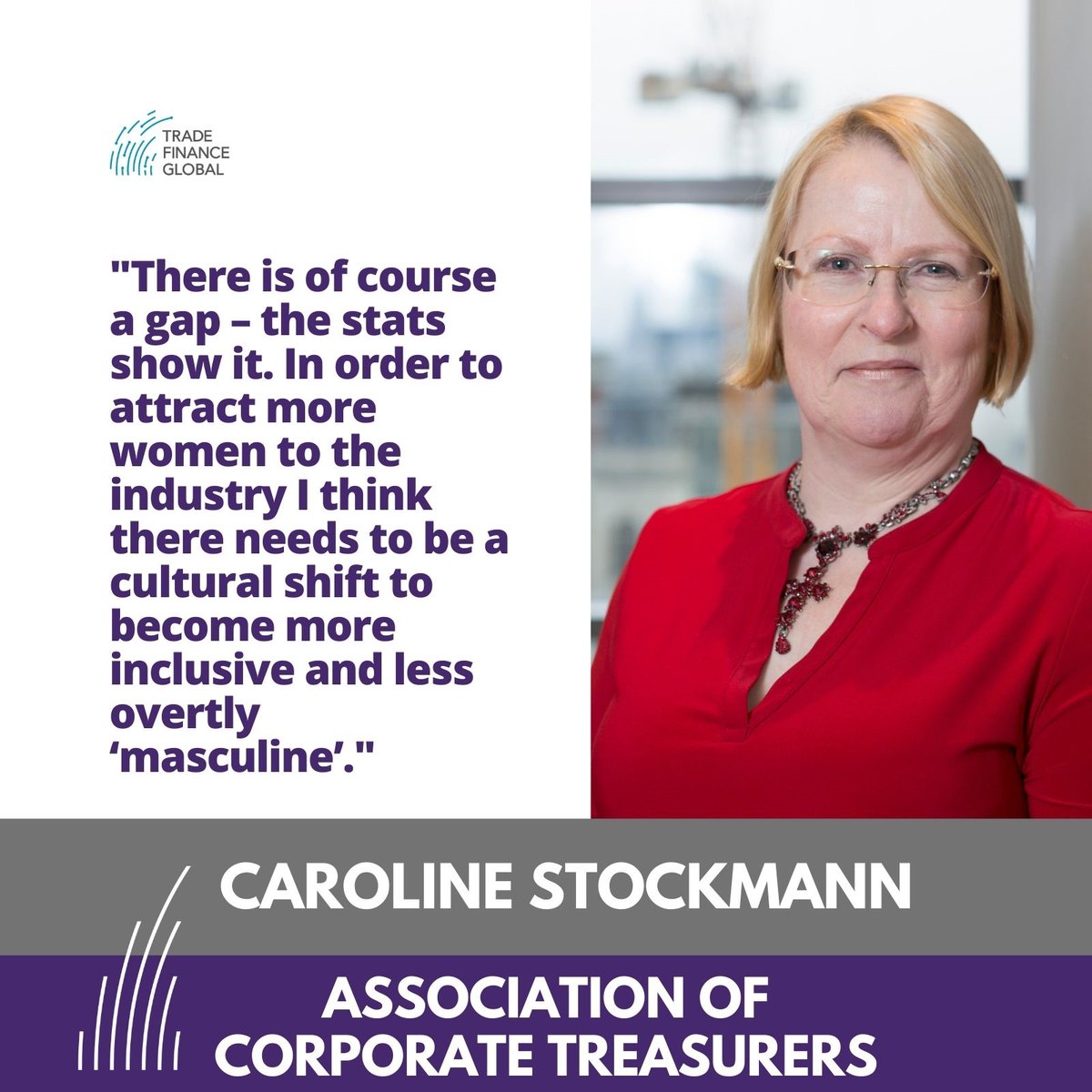 The ACT is proud to support International Women's Day. Our Chief Executive, Caroline Stockmann, is one of the inspiring leaders featured in Trade Finance Global's Women in Trade initiative. Read all of their stories here:
okt.to/YyEsQJ
#ChooseToChallenge #IWD2021