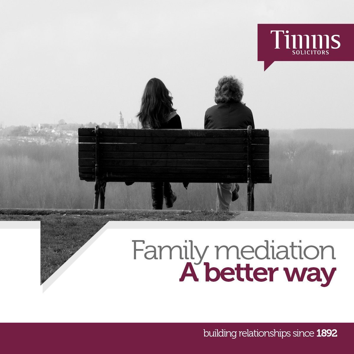 Timmslaw's tweet photo. #Mediation is a great way to help with any family issues, our experienced and friendly team are here to assist you in settling the differences in an alternative way #Timmslaw #Derby #Burton #Ashby #Swadlincote https://t.co/KQzzQn6tjW