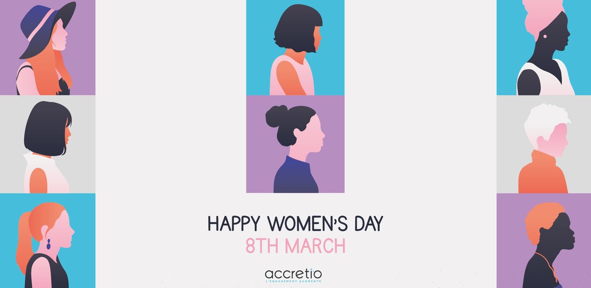 🤩 Et si vous profitiez de cette belle #JourneeDeLaFemme  ♀️ pour enclencher un climat #Women #Friendly:
1️⃣Féminiser le nom des fonctions
2️⃣« Dégenrer » les offres d'emplois
3️⃣Veiller à l'égalité salariale dès l'embauche
4️⃣Réviser la politique de congé autour de la parentalité
