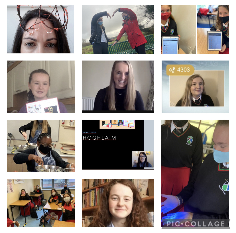 GCLuimnigh's tweet photo. Ag céiliúradh Lá Idirnáisiúnta na mBan inniu leis na mná iontacha i nGaelcholáiste Luimnigh!
Happy International Women’s Day https://t.co/qQhu4bSOYA