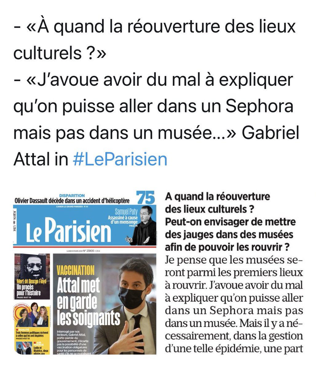 pierreniney's tweet photo. Porte parole du gouvernement : https://t.co/Y2TgGJYYmw