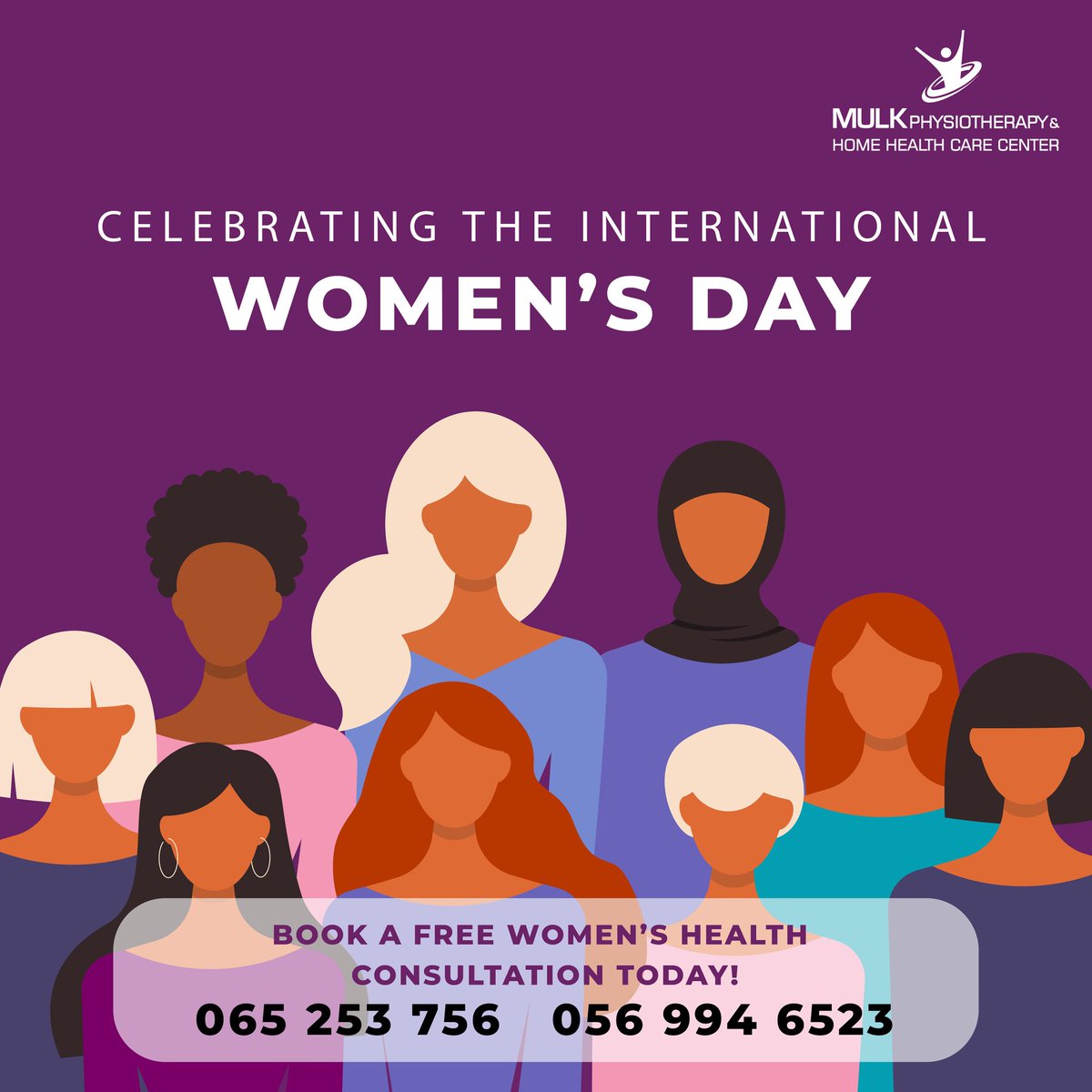 mulkphysio's tweet photo. Women are an important part of society, whether in the form of mother, sister, daughter, and partner! Happy Women's Day! #happywomensday #womensday #physiotherapysharjah #InternationalWomensDay https://t.co/0tnXcHcYa0