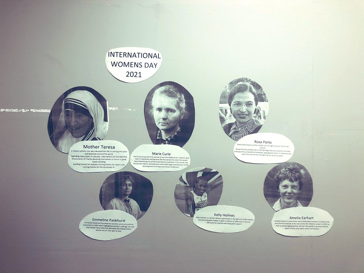 International women’s day at Rudgwick Coop with inspirational figures throughout history and the present, from helping women overcome adversity, racial inequality for all, inspiring a new generation or dedicating their lives to helping the less fortunate. #InternationalWomensDay