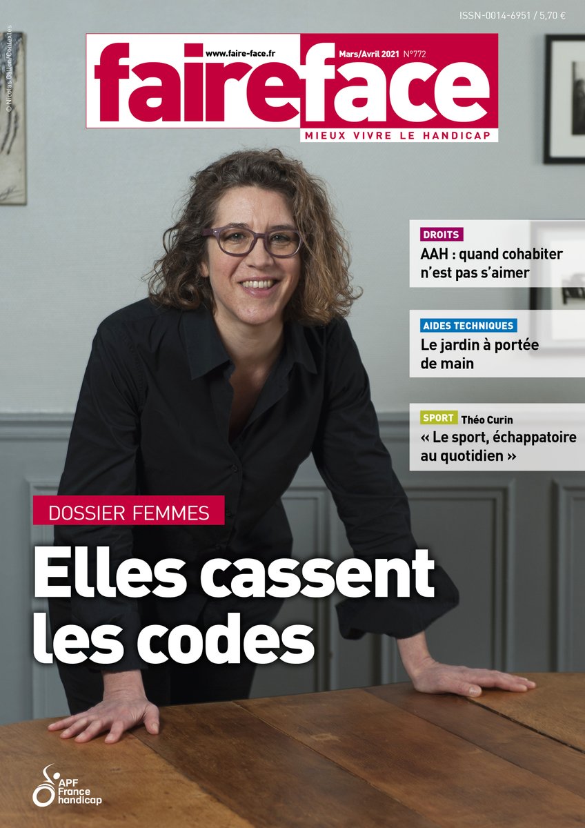 apfhandicap's tweet photo. #8Mars2021 Portraits de #femmes en situation de #handicap qui agissent et donnent envie d'agir : sur l'accès aux soins gynéco, à la justice, à l'emploi, sur la lutte contre les préjugés et les #violences sexuelles...

👉 A découvrir dans @FaireFaceInfos ➡️https://t.co/hl9W6DEgDF https://t.co/MQlNoylV4u