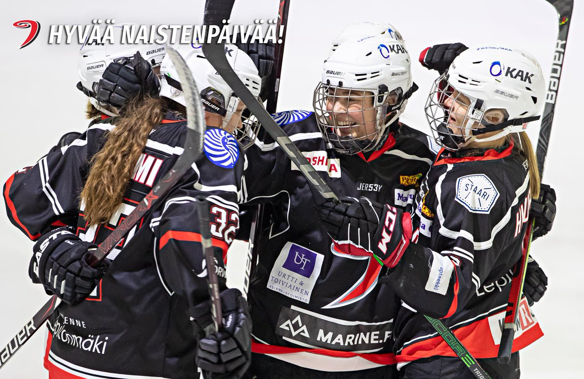 Hyvää kansainvälistä naistenpäivää! ❤️🌪🏒

#JYPliiga #JYPNaiset #naistenpäivä #Jyväskylä