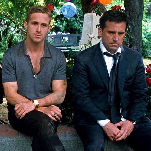 Quand on réalise que la semaine ne fait que de commencer ...                                                                   #ryangosling #stevecarell #mood #mondaymotivation