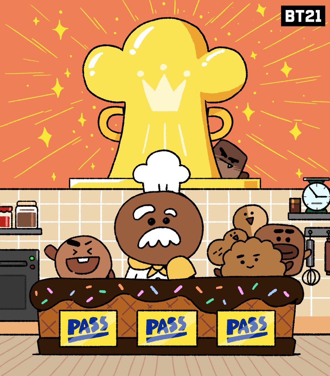 🍪ATTENTION ALL DARING BAKERS🍪

Are YOU a confident baker? 
Can YOU inspire the CRUNCHY SQUAD?

Then show us your best baking skills
with #SHOOKY_BAKINGCHALLENGE 

You know we're quite the picky squad 😉
Make us proud ❤️

#MUSTAHU #SHOOKY #CRUNCHYSQUAD 
#BakingChallenge #BT21