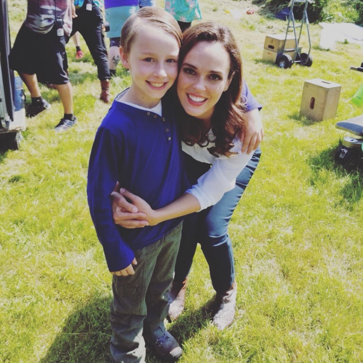 JadenOehr's tweet photo. For this #InternationalWomensDay, I want to honour some of the incredible #women that I have had the privilege to work with on a #set π¬ Whether they were my #costar, #scenepartner, or #director, I am thankful I got to learn from them and be inspired by them π #IWD2021 https://t.co/rs1X0Srv8t