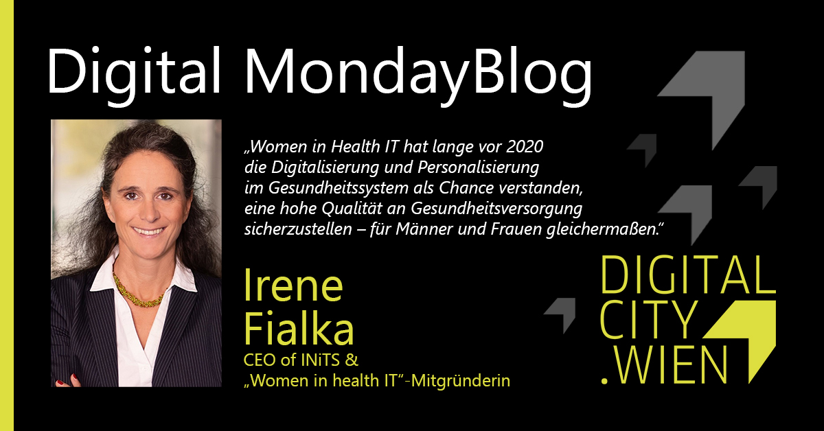 DigitalCityWien's tweet photo. Der heutige #DigitalMondayBlog widmet sich "Women in Health IT"! Für die Gleichstellung von Frauen in diesem Bereich brauche es laut @IreneFialka den Austausch innovativer Köpfe, Diversität und die Integration von Frauen auf der Entscheider*innen-Ebene. https://t.co/7yJcAXHmaW https://t.co/pCwimpqIcv