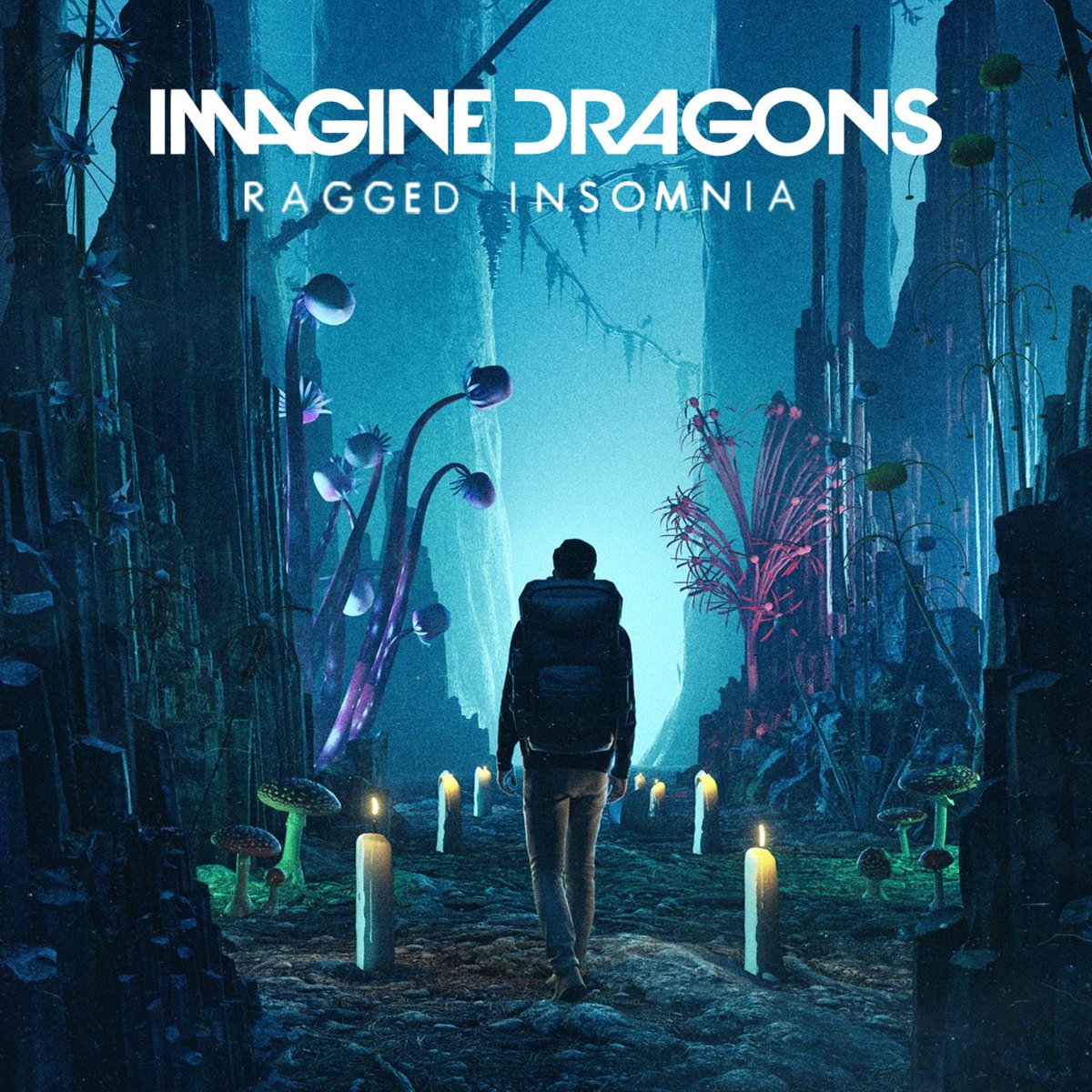 FairlyLcal2's tweet photo. @ImagineDragons are planning to release something on March 12th. Presumably this is the new album "Ragged Insomnia". I used art from @beeple and made a couple of cover options. (Not officially)

#imaginedragons #origins #believer #evolve #thunder #raggedinsomnia #firebreather https://t.co/vrYHmXVqbQ
