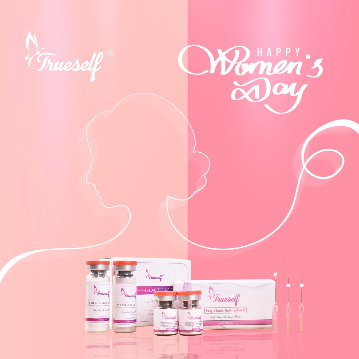 TrueselfG's tweet photo. Happy Women's Day!
Trueself PLLA wish you forever young!

#plla #plladermalfiller #pllafiller #dermalfiller #trueselfplla https://t.co/SdqpxFJkiT