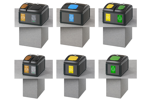 ¿Es posible crear la isla de reciclaje perfecta para cada ubicación? MolokDomino es el sistema modular que cambia el concepto de contenedor de basura. hubs.ly/H0HMVKt0