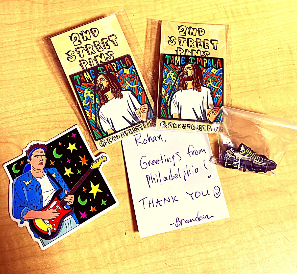 How awesome are these pins by Brandon at 2nd Street Pins, do yourself a favour and check his work out 👌🏻