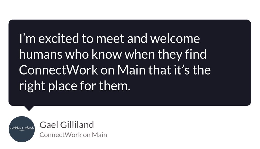 ConnectWorkMain's tweet photo. I want to share how we are moving forward, supporting the community, and staying safe.
Read more π https://t.co/t7v5Lz3wXK
#Community #Coworking #MakeGoodMoney https://t.co/Q6ct6mftQz