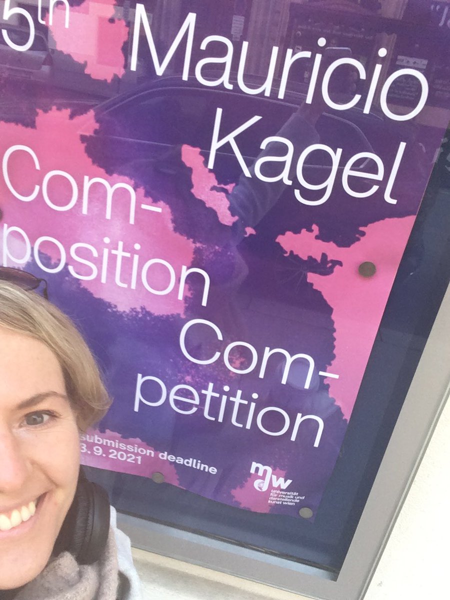 Und unsere Plakate sind auch schon ausgehängt🙌 

#mdw #universityofmusicandperformingartsvienna #seilerstätte #wirinderseilerstätte #mauriciokagel #mauriciokagelcompetition