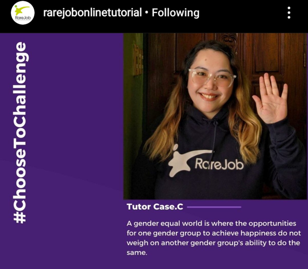 astroboyisgay's tweet photo. #ChooseToChallenge #IWD2021 #InternationalWomensDay #WeAreRareJob #RareJobOnlineTutorial ๐
p.s. blooper ung second pic, but feeling ko ang cute ko pa rin so pinost ko na rin #walangmaypake ๐
๐ https://t.co/W1dcr2gqaS