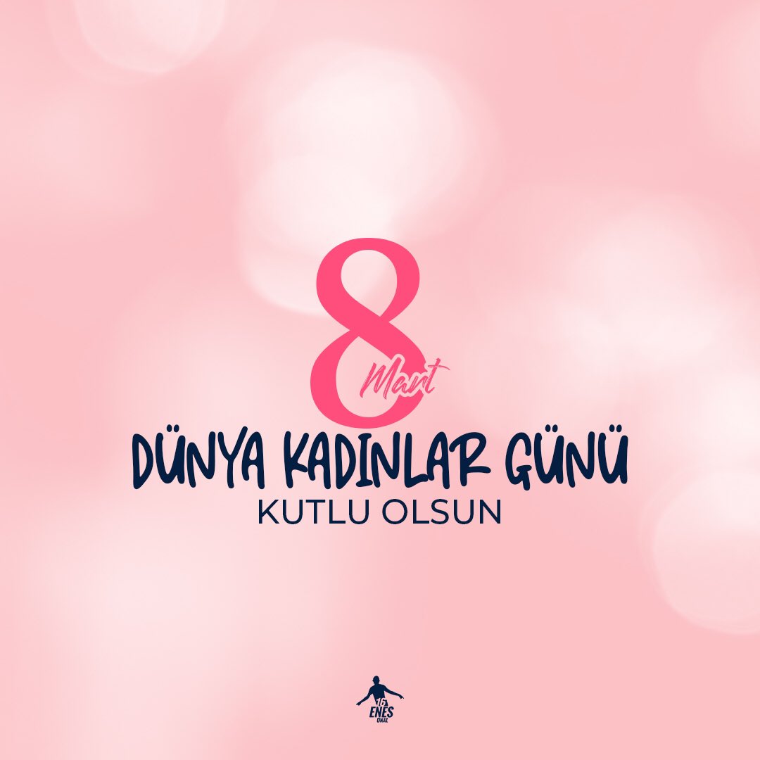 Kadınlara yönelik her türlü şiddetin son bulduğu bir Dünya dileğiyle! #8MartDünyaKadınlarGünü kutlu olsun 💐