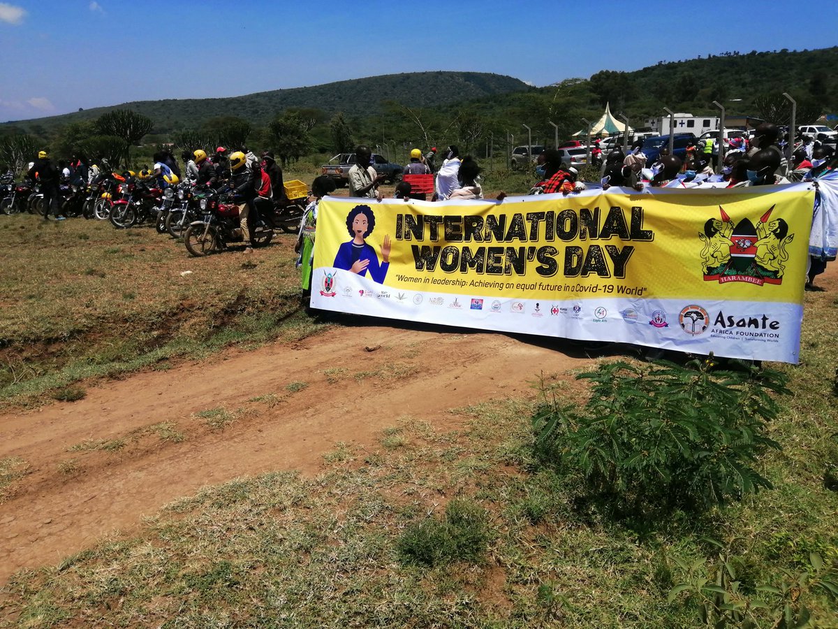 We will keep advocating for policie that enhances Gender Responsive Budgeting. Women in leadership, Achieving an equal future in the covid-19 world. At Lemek Narok County, CHP suporting an event to celebrate women importance in the community. Happy international women's day.