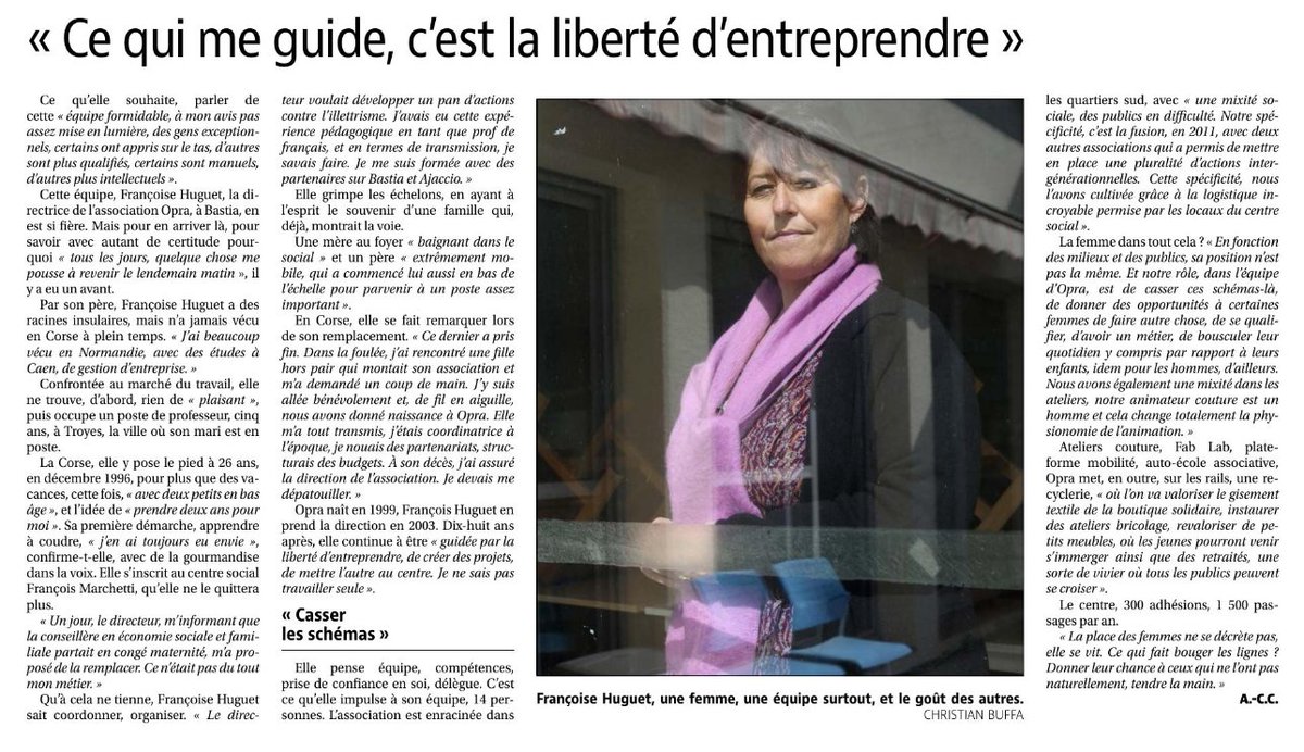 CRESSCorsica's tweet photo. #8mars #JourneeInternationaleDesDroitsDesFemmes
Interview de #FemmESS ds Corse Matin & #Podcast @tocca_a_noi 🎧 https://t.co/yWRCqksU1o
À suivre également les plans d'action @IsulaCorsica en faveur de l’égalité F-H
👉 https://t.co/K6QoRTv1Ia
👉 https://t.co/CPzww9OjKy https://t.co/WnN6NxapRO