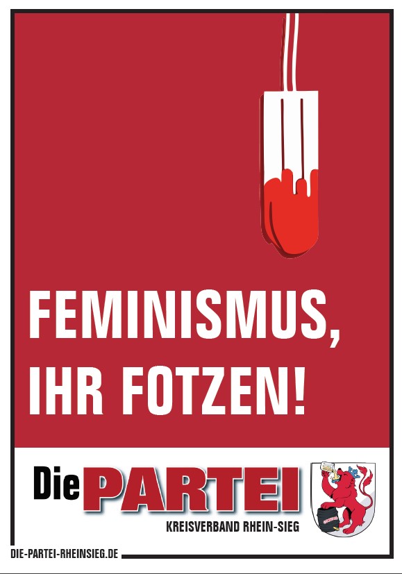 Einen frohen Frauenkampftag!

die-partei-troisdorf.de/2021/03/05/wel…

#Weltfrauentag #weltfrauentag2021 #Frauenkampftag #InternationalWomensDay #WomensDay #internationalwomensday2021 #diePARTEI #rheinsiegkreis #rheinsieg