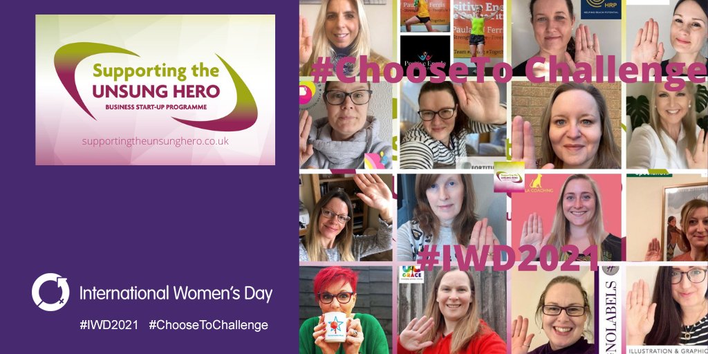 supunsunghero's tweet photo. We have some inspiring individuals come through our programme' and this last year has put each one to the test both individually and in business.  Today we support the Amazing Women who succeed everyday through there own personal challenges.. #IWD2021 #ChooseToChallange https://t.co/PQEqRpzcFB
