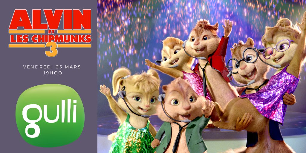gulli's tweet image. #Audiences 
"GulliWood", la case #cinema du vendredi 19H au top ! 

ALVIN ET LES CHIPMUNKS 3

🦫 Gulli leader national auprès des 4-10 ans
     16.9% auprès des 4-10 ans

🦫 Gulli leader TNT et 4ème chaîne nationale auprès des 11-14 ans
    8.6% auprès des 11-14 ans

#alvin