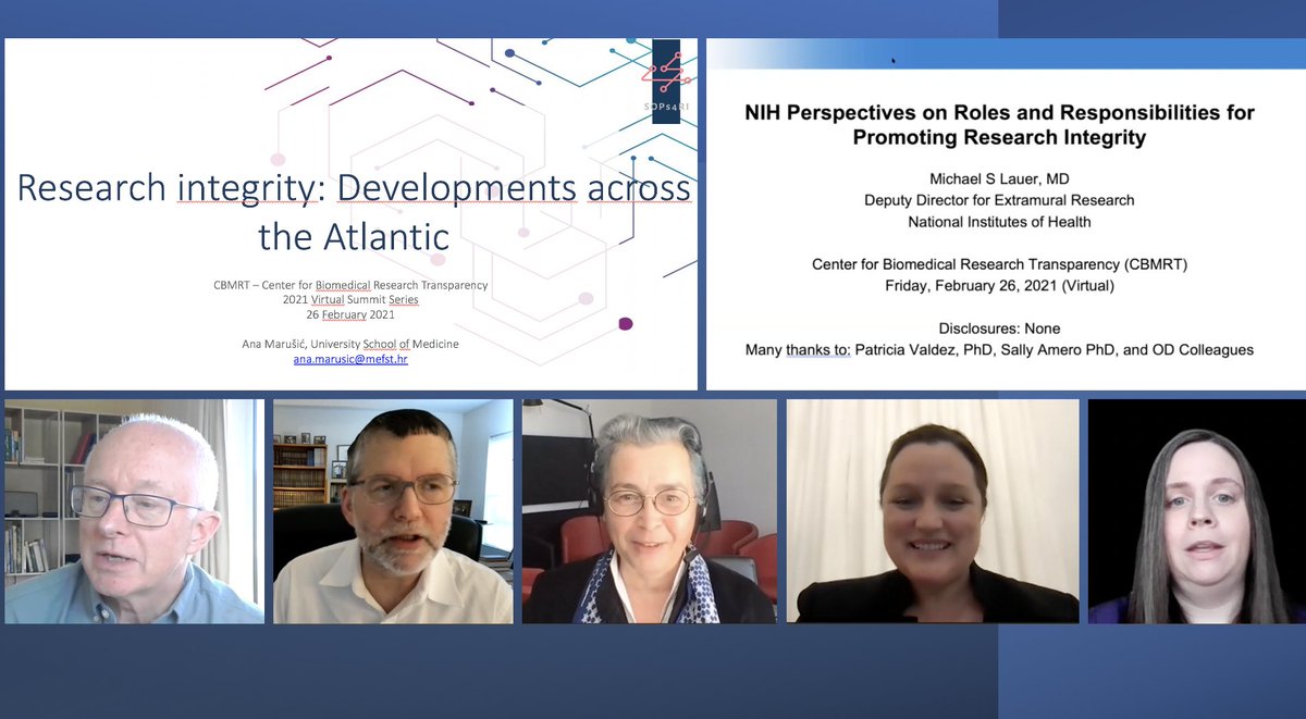 Thanks to @PublicationPlan for great summary of the first webinar in our 2021 Transparency Summit series on research integrity developments across the Atlantic #researchintegrity