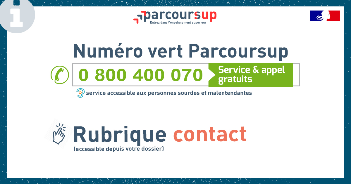 ➡️A l'approche du 11 mars, dernier jour pour formuler vos vœux, le numéro vert #Parcoursup est accessible jusqu'à jeudi, de 10h à 16h. N'hésitez pas ! 
➡️ Appelez le 0 800 400 070 pour poser toutes vos questions.
➡ finalisez vos vœux. 
<a href="/HeleneInsel/">Hélène Insel</a> <a href="/acgrenoble/">Académie de Grenoble</a> <a href="/parcoursup_info/">Parcoursup</a>