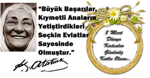 Ey kahraman Türk kadını, sen yerde sürünmeye değil, omuzlar üzerinde göklere yükselmeye layıksın! “