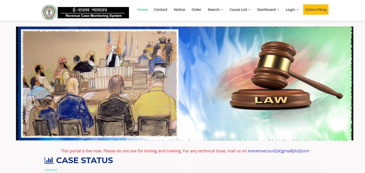 Revenue Registration & Land Reforms Dept Jharkhand (@rrlr_jharkhand) on Twitter photo E-Revenue Court portal is now live. Citizens can now register cases to all revenue courts of the state online.
For details visit: erevenuecourt.jharkhand.gov.in
<a href="/JharkhandCMO/">Office of Chief Minister, Jharkhand</a> E-Revenue Court portal is now live. Citizens can now register cases to all revenue courts of the state online.
For details visit: erevenuecourt.jharkhand.gov.in
<a href="/JharkhandCMO/">Office of Chief Minister, Jharkhand</a>
